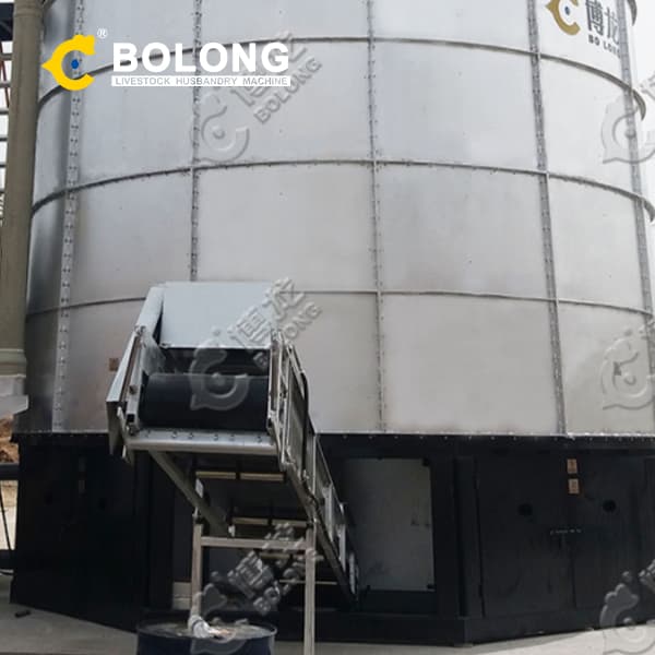 China chicken poop compost tank for farm use